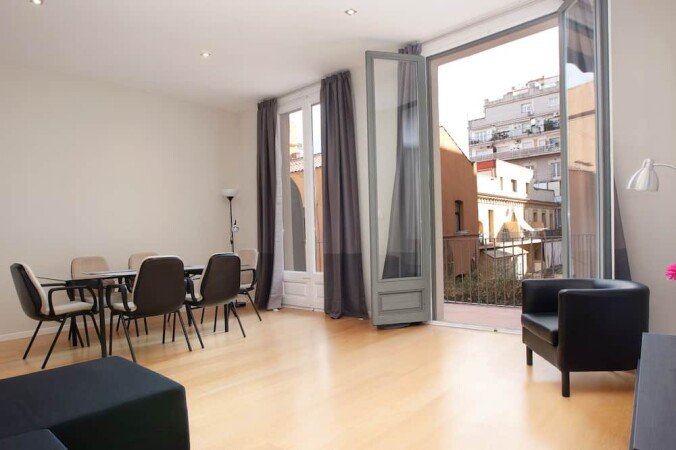 Apartamento 1 habitación, con aire acondicionado