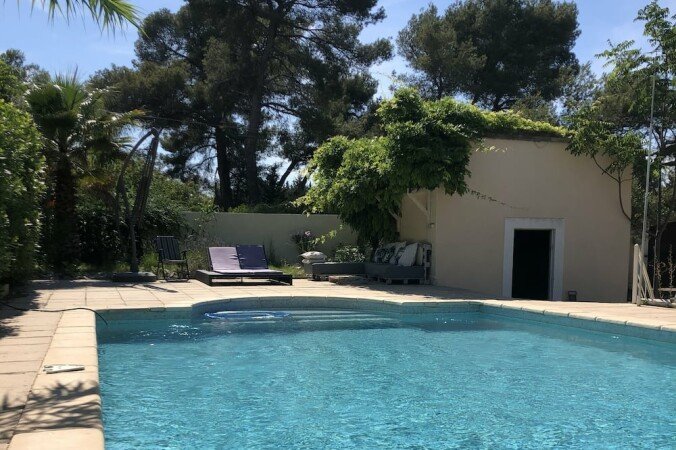 Mazet de charme, 4 chambres, avec piscine