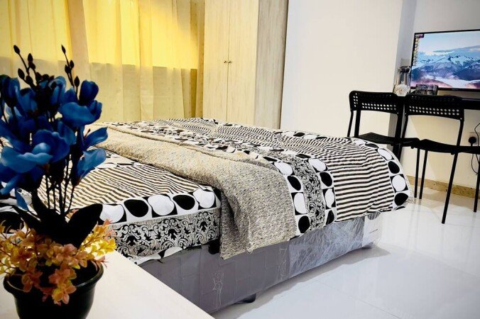 Wohnung 1 Schlafzimmer, mit Klimaanlage