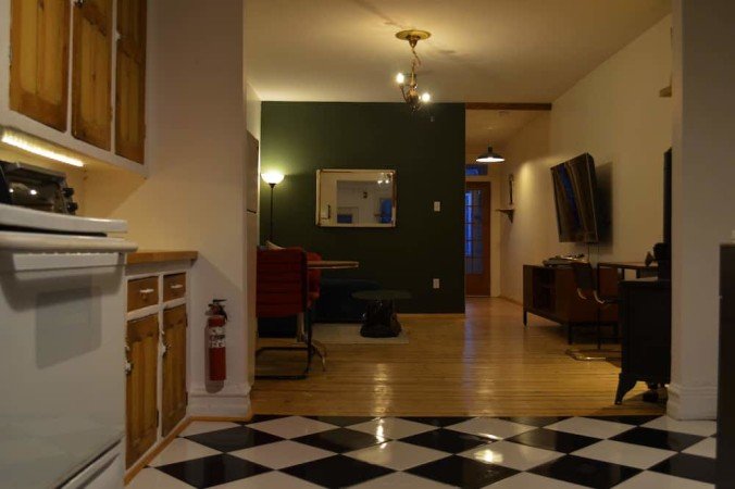 Appartement 1 chambre, avec jardin