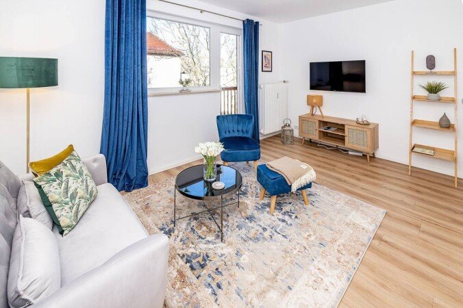 Wohnung 1 Schlafzimmer, mit Garten