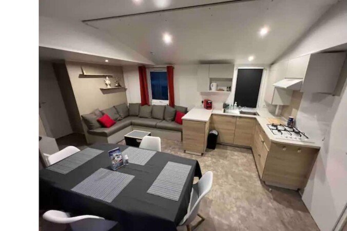 Mobil home tout confort, 3 chambres, avec wifi