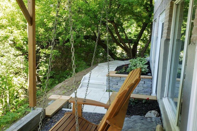 Appartement 2 chambres, avec jardin