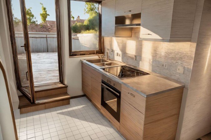 Wohnung 1 Schlafzimmer, mit Klimaanlage