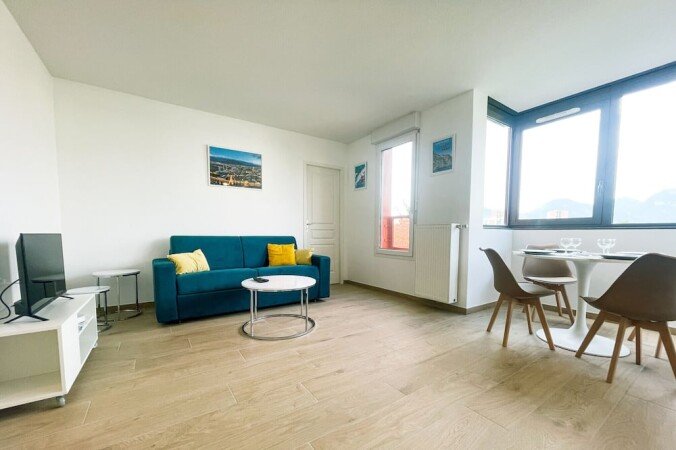 T2 tout confort, 2 chambres, avec wifi