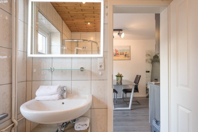 Ferienhaus 1 Schlafzimmer, mit Garten