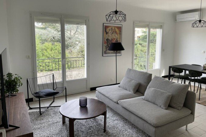 Appartement 3 chambres, avec salle de sport