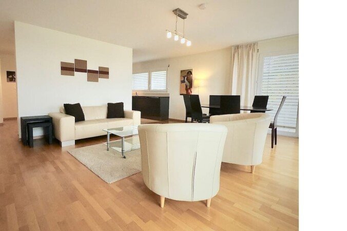 Wohnung 2 Schlafzimmer, mit Garten