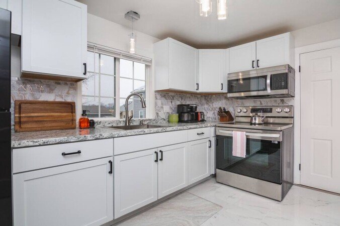 Apartment 1 bedroom, with garden