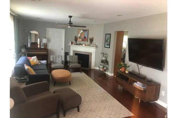 House 3 bedrooms, with garden