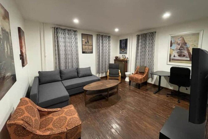 Apartment 2 bedrooms, with garden