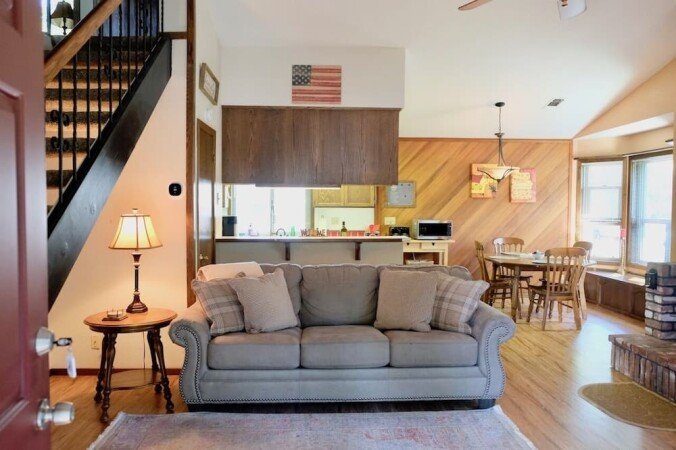 House 2 bedrooms, with garden