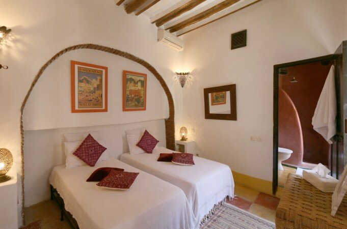 Riad de charme, 5 chambres, avec jardin