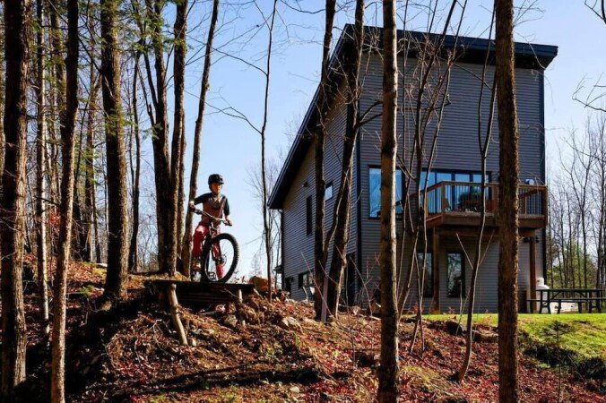 Chalet 1 chambre, avec jacuzzi