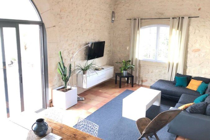 Maison authentique, 2 chambres, avec salle de sport