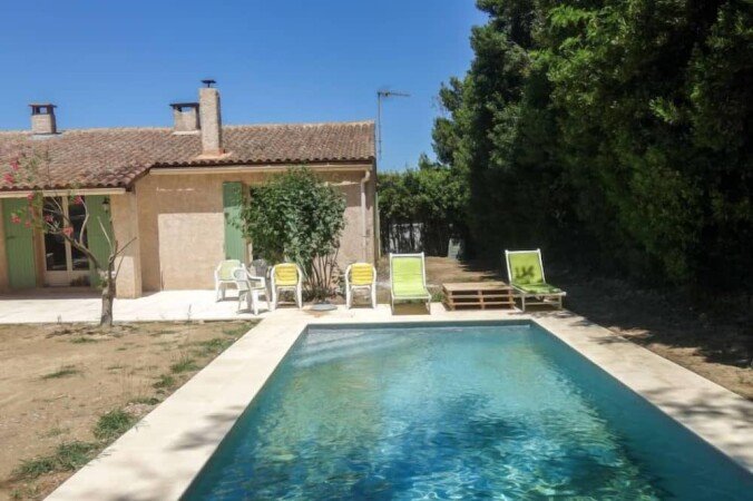 Maison 3 chambres, avec piscine