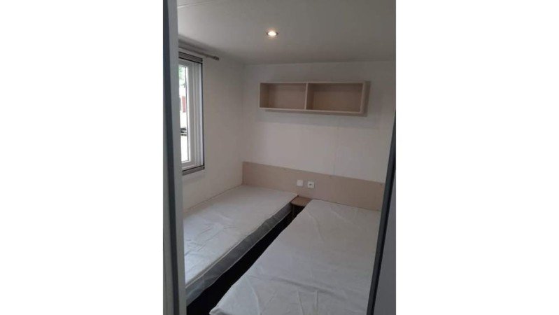 Mobil home design, 3 chambres, avec parking
