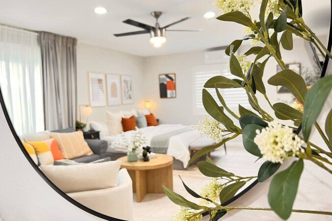 Bed and breakfast 1 bedroom, with air conditioning