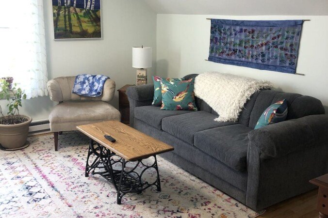 Apartment 1 bedroom, with garden