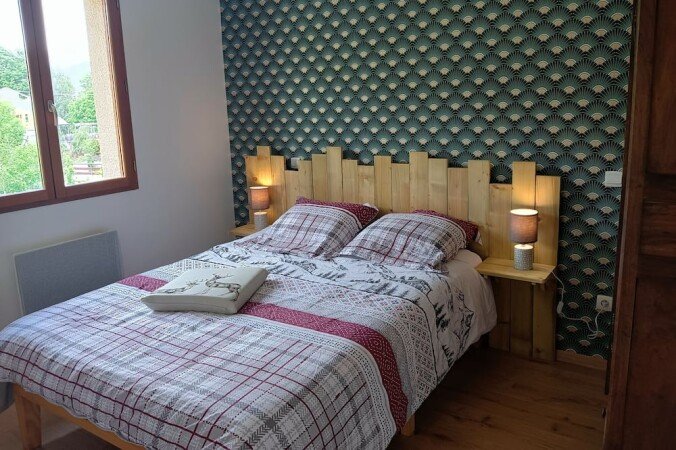 Appartement tout confort, 1 chambre, avec jardin