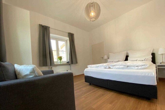 Ferienhaus 1 Schlafzimmer, mit Frühstück