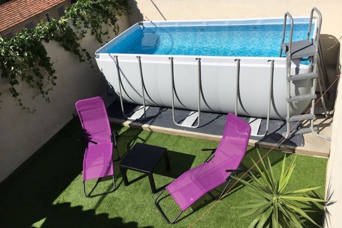 Bed and breakfast 1 chambre, avec piscine