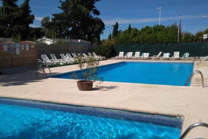 Mobil home 2 chambres, avec climatisation