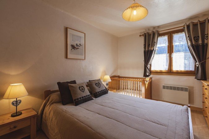 Appartement cozy, 2 chambres, avec cheminée