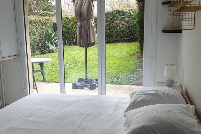 Appartement 1 chambre, avec jardin