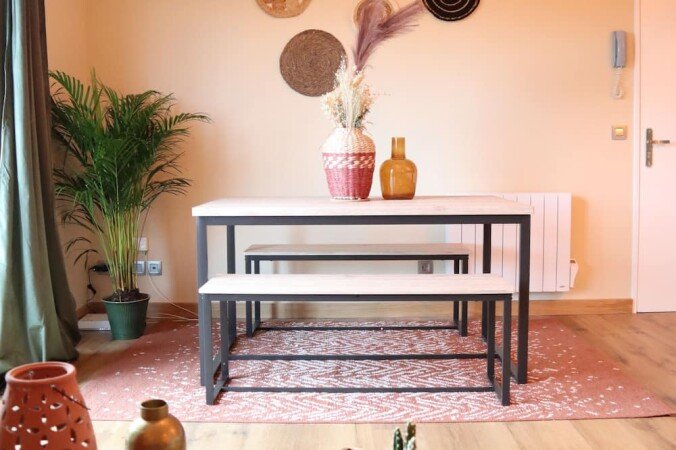 T2 1 chambre, avec wifi