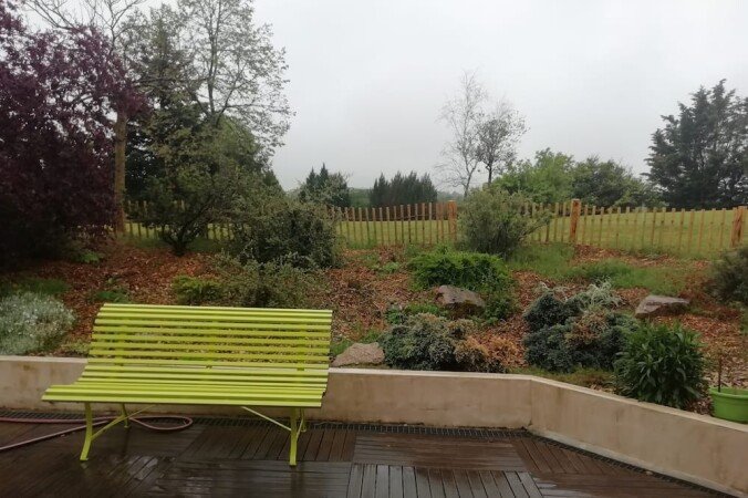 Maison 1 chambre, avec jardin