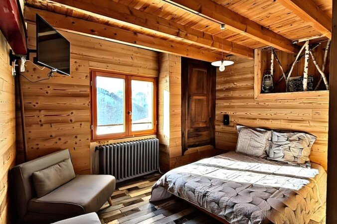 Gîte traditionnelle, 4 chambres, avec cheminée