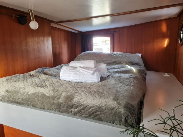 Boot 1 slaapkamer, met tuin