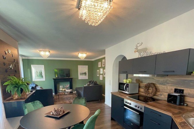 Wohnung 4 Gäste, mit Fitnessstudio