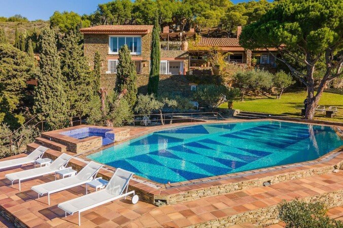 Villa chic, 7 chambres, avec jacuzzi
