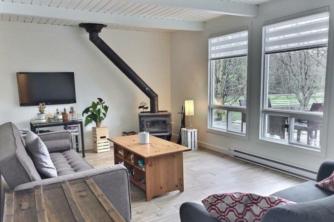 Chalet 2 chambres, avec jardin