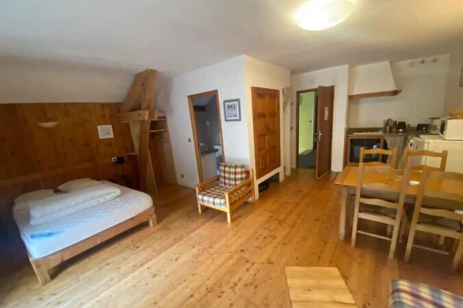 Appartement 1 chambre, avec jardin