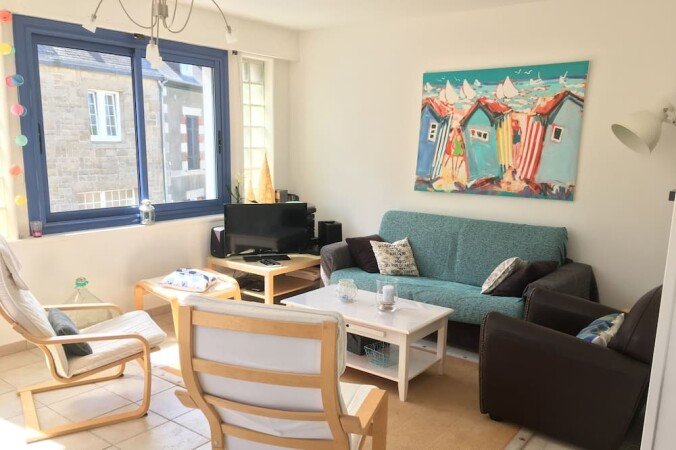 Appartement 2 chambres, avec jardin