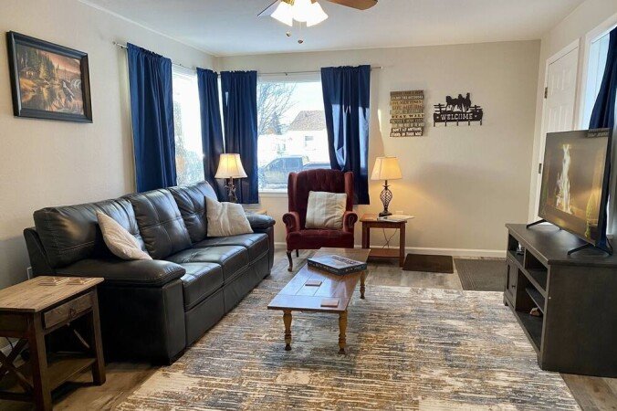 House 2 bedrooms, with garden