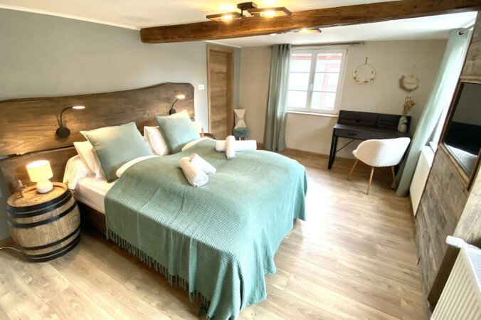 Maison 2 chambres, avec wifi