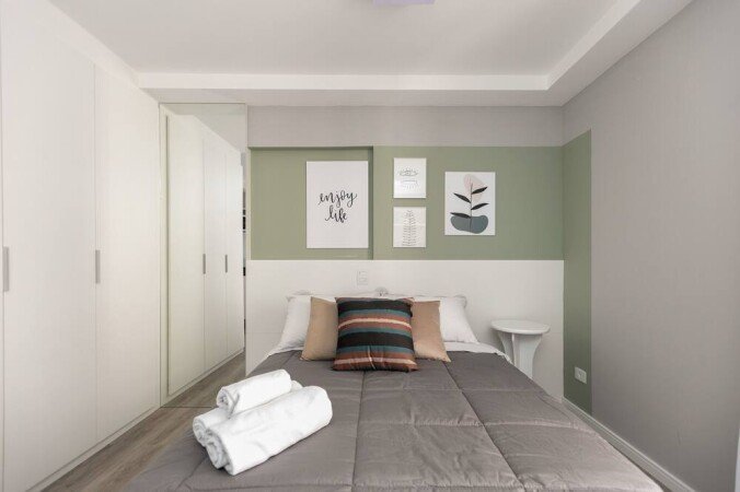 Apartamento 1 quarto, com ginásio