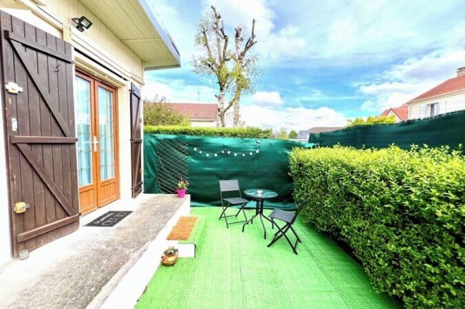 Maison 2 voyageurs, avec jardin