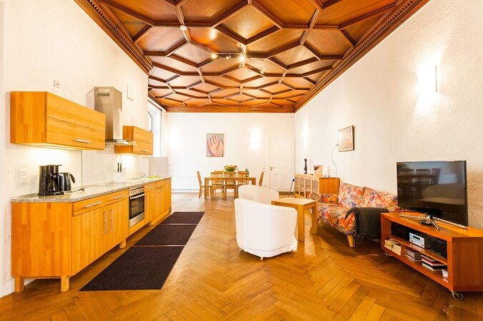 Wohnung 3 Schlafzimmer, mit Kamin