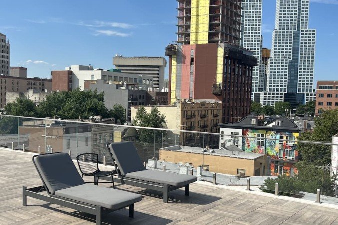 Appartement chic, 2 chambres, avec salle de sport