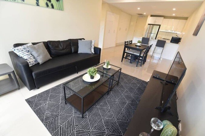 Apartment 2 bedrooms, with garden