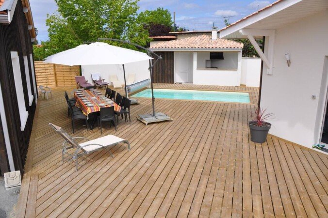 Maison de charme, 5 chambres, avec piscine