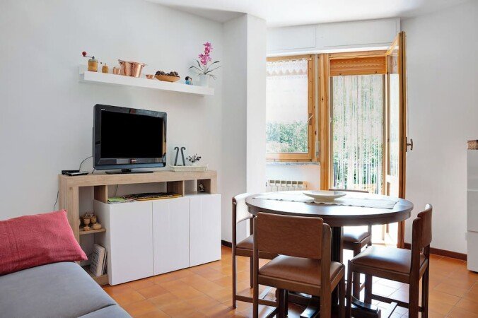 Appartamento 1 camera, con giardino