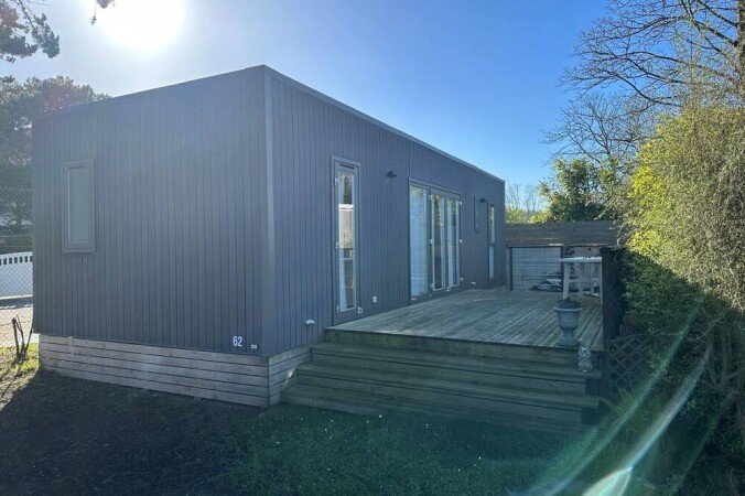 Mobil home chic, 3 chambres, avec piscine