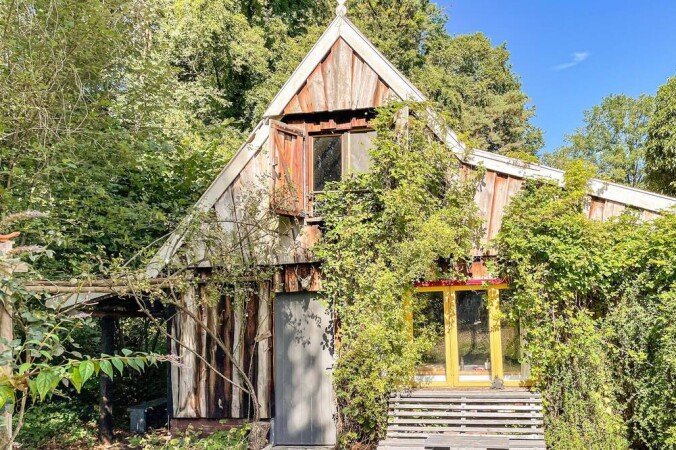 Huis 1 slaapkamer, met open haard