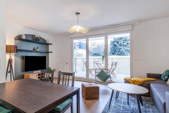 Appartement 3 chambres, avec wifi